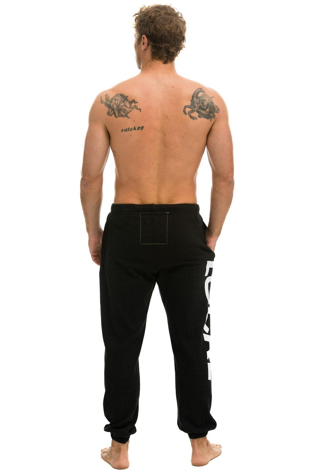 LOCALS ONLY SWEATPANTS - BLACK Male Product Image