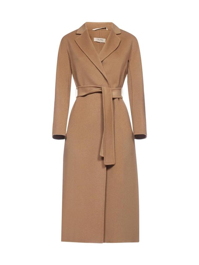 MAX MARA 's  Esturia Belted Long In Beige Product Image