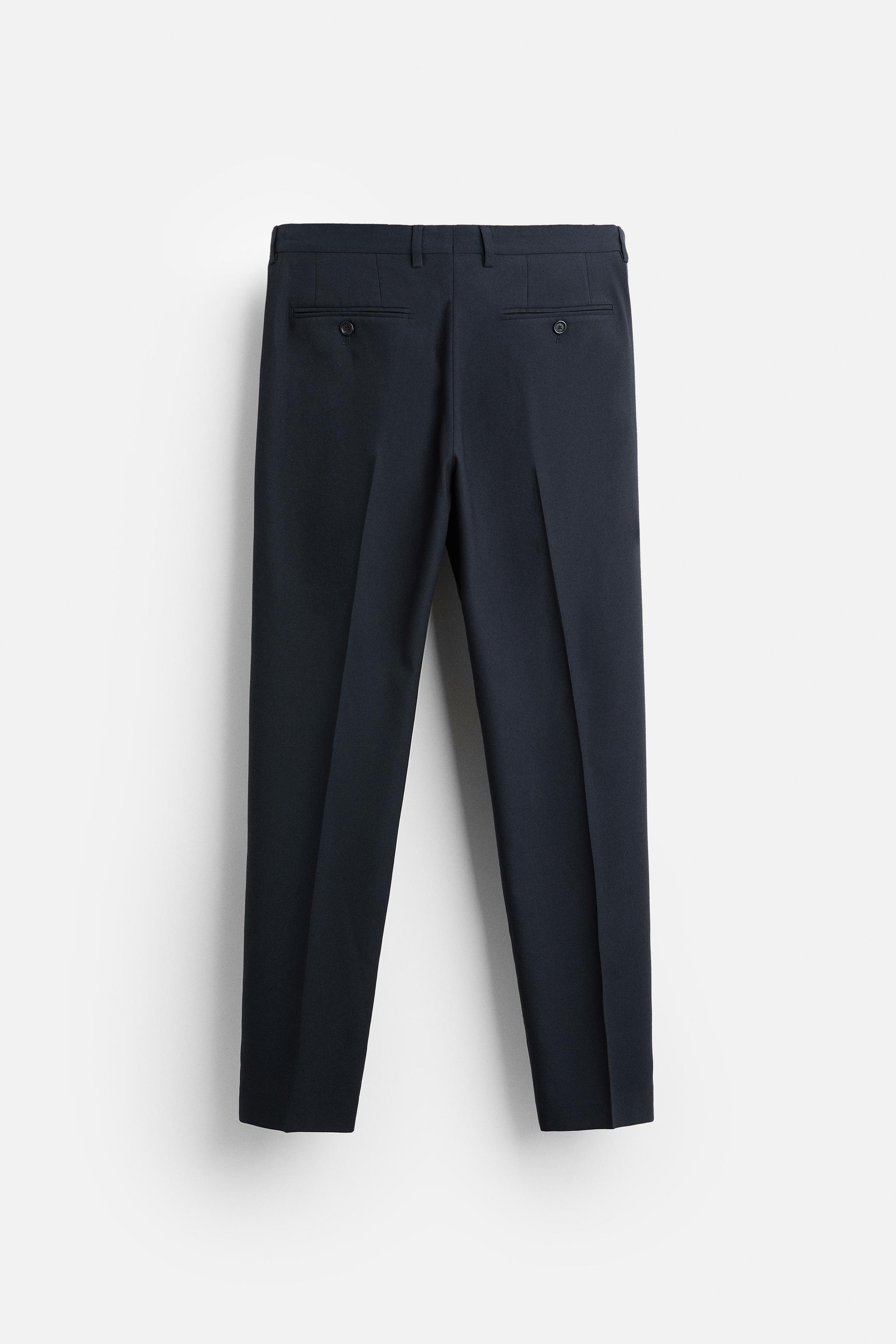 TEXTURED SUIT PANTS Product Image