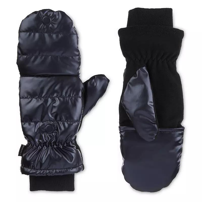 Womens isotoner Iridescent sleekHeat Convertible Flip Mittens Product Image