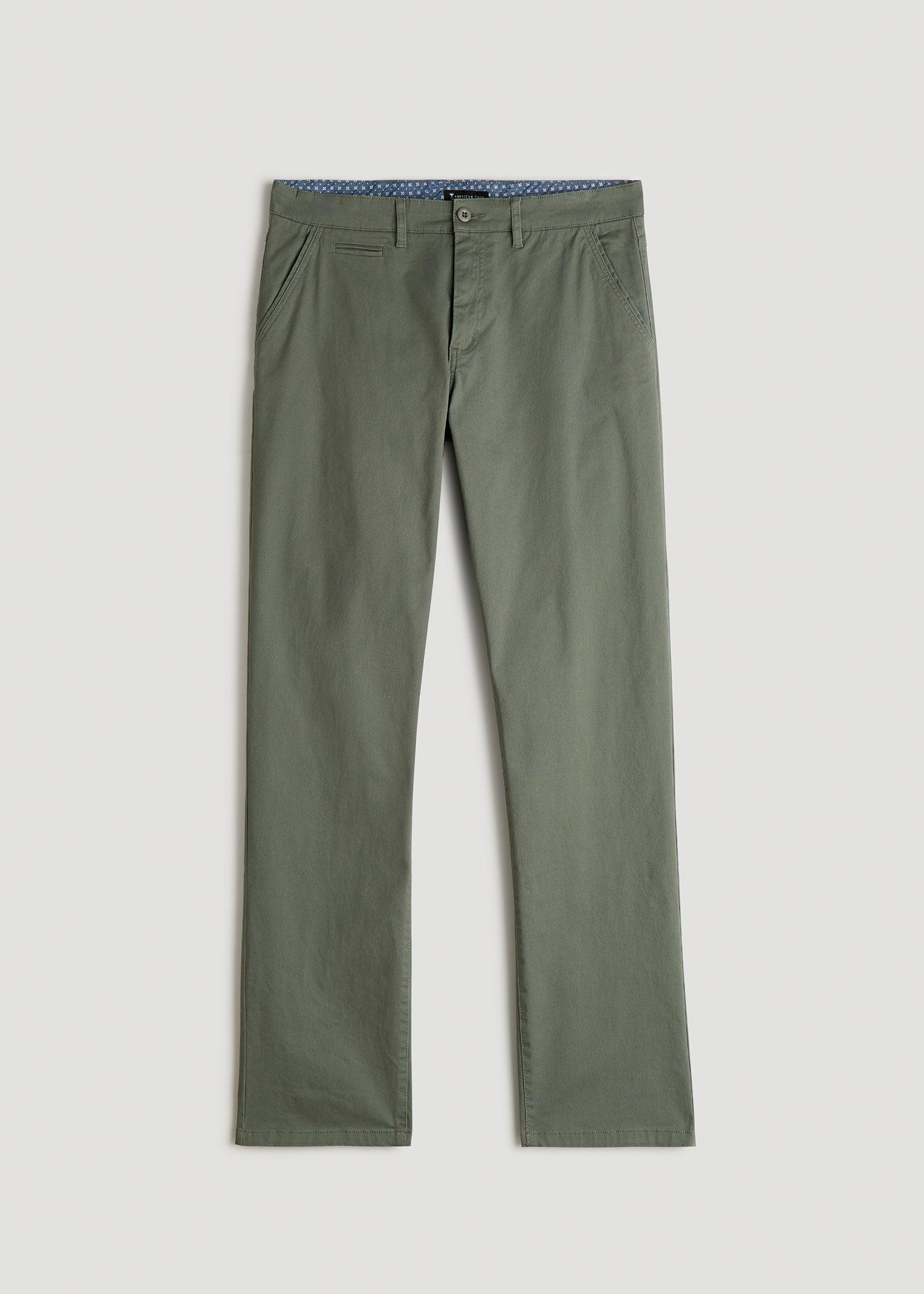 Mason RELAXED Chinos in Wreath Green - Pants for Tall Men Product Image