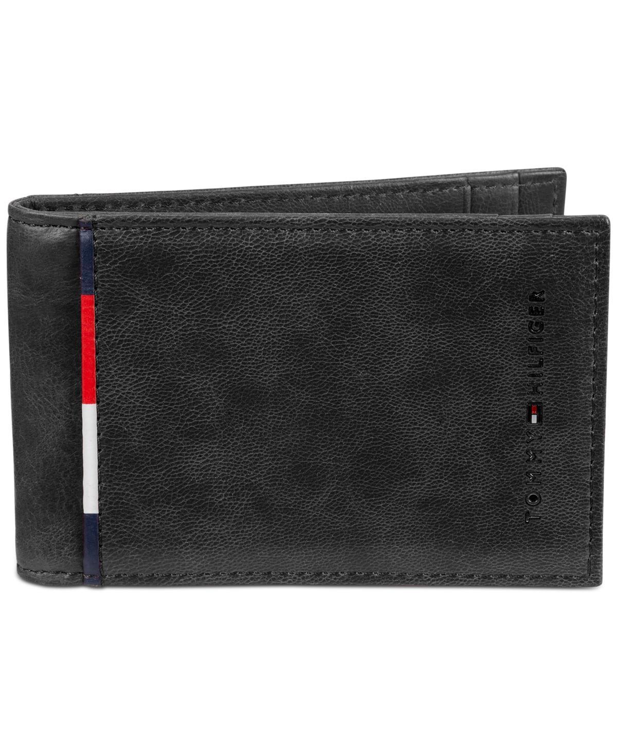 Tommy Hilfiger Mens Rfid Front Pocket Wallet, Removable Money Clip Product Image