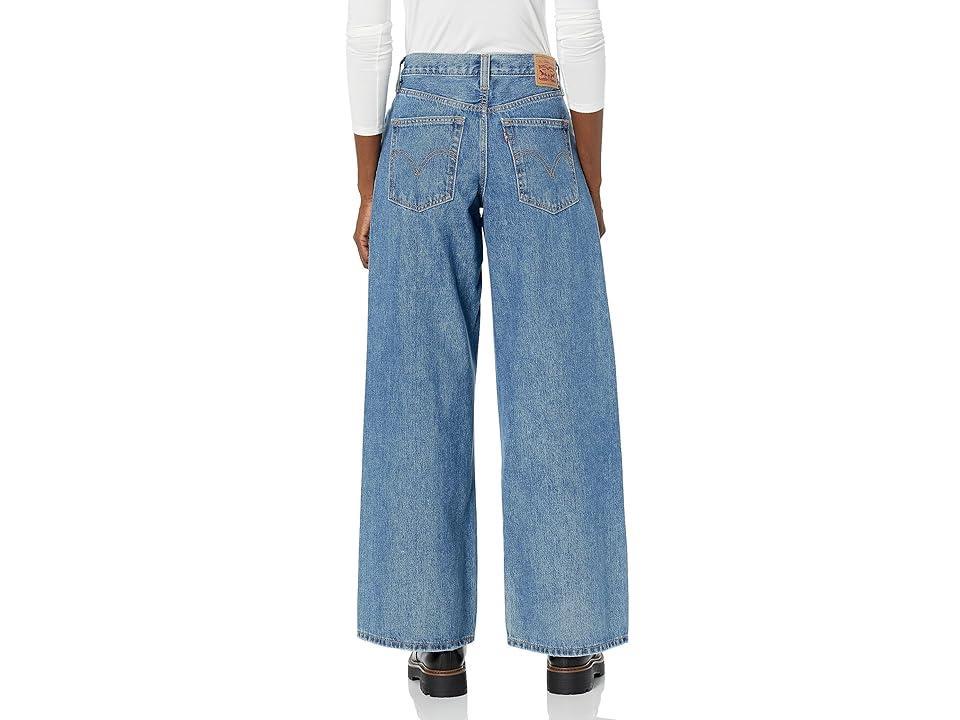 Womens Levis 94 Baggy Wide-Leg Jeans Light Blue Product Image