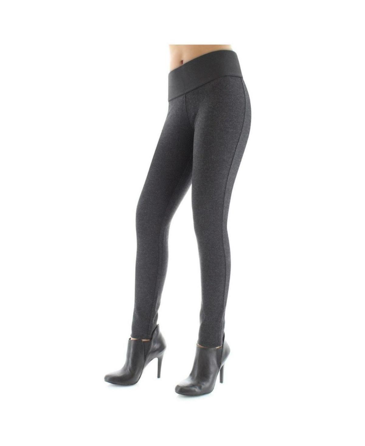 MeMoi Womens Simply Black Athletic Leggings product image