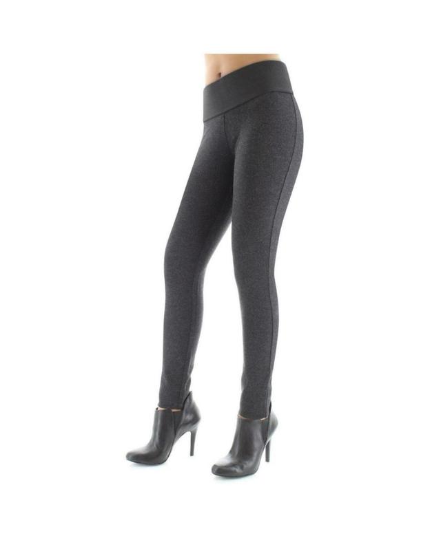 MeMoi Womens Simply Black Athletic Leggings Product Image