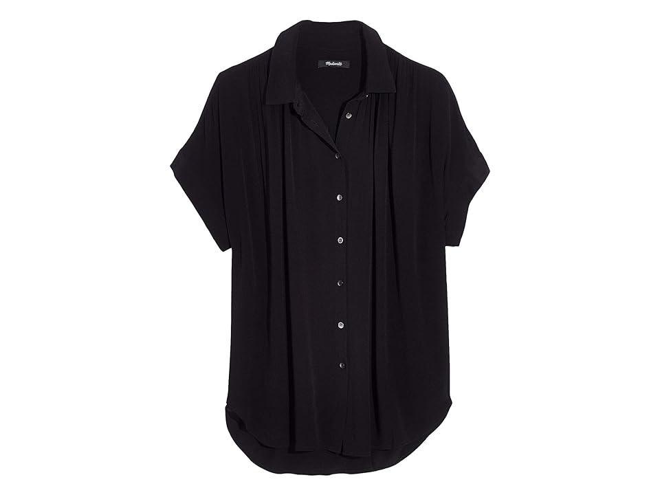 Madewell Central Drapey Shirt (True ) Women's Clothing Product Image