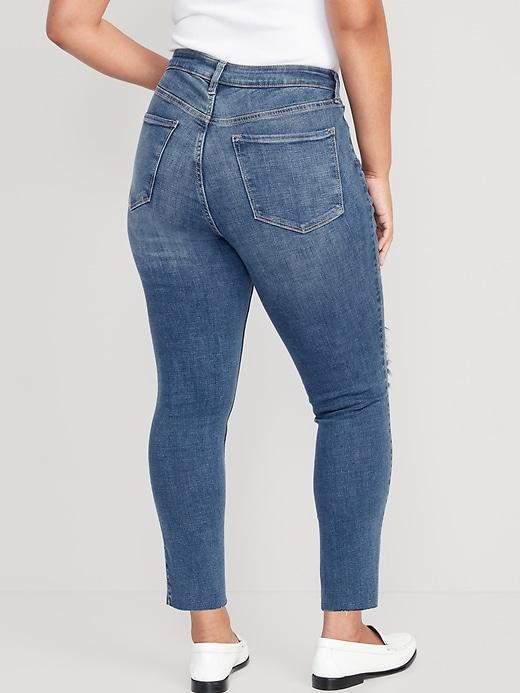 Extra High-Waisted Rockstar 360° Stretch Super-Skinny Jeans Product Image