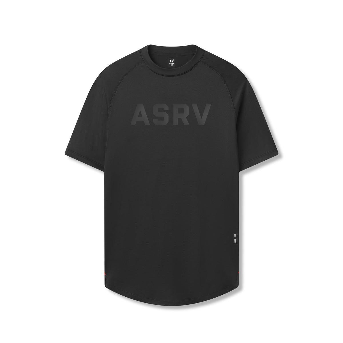 0660. AeroSilver® Established Tee - Black Product Image