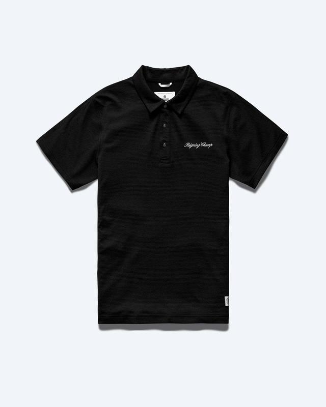 Solotex Mesh Script Polo Male Product Image