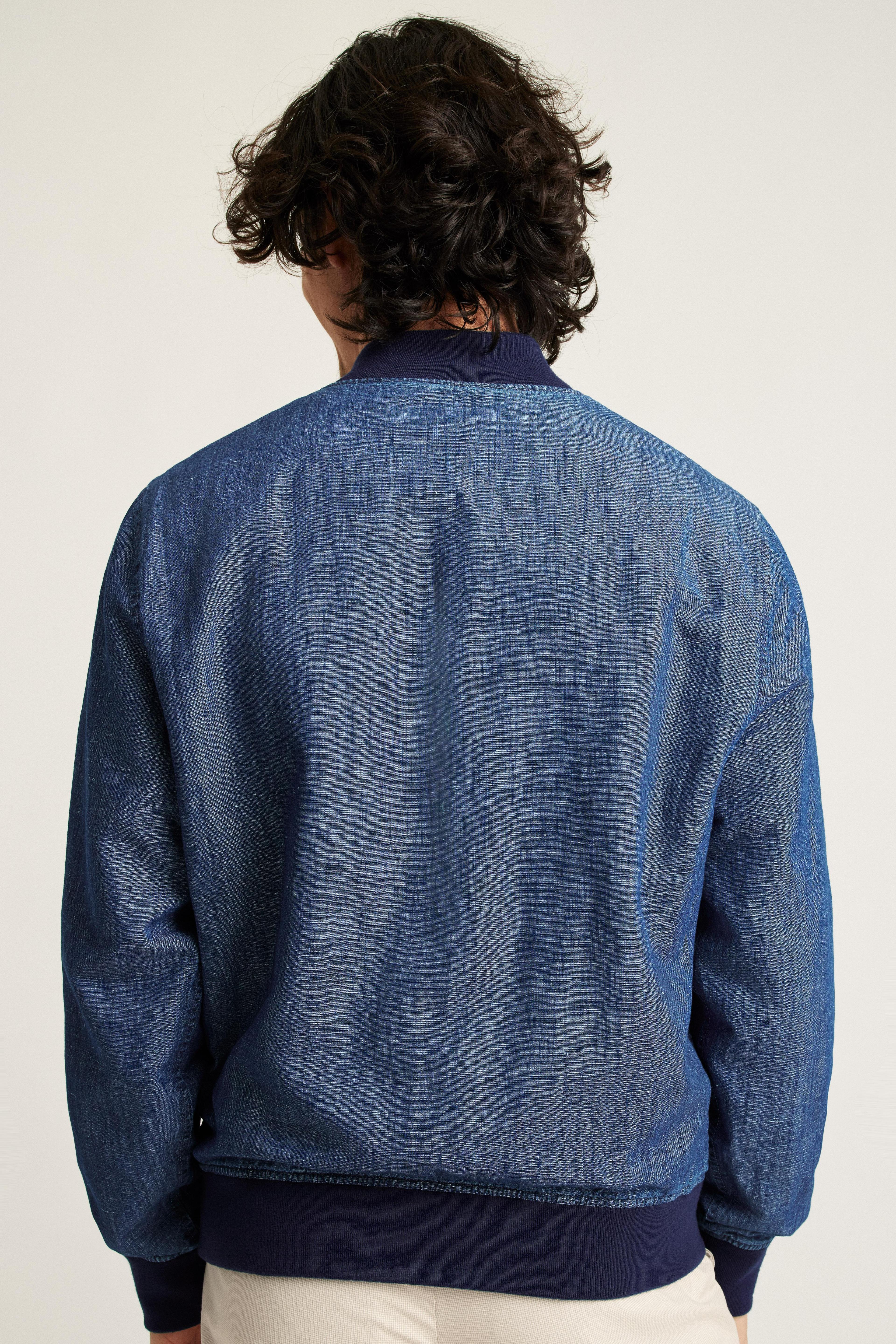 Chambray Bomber Product Image