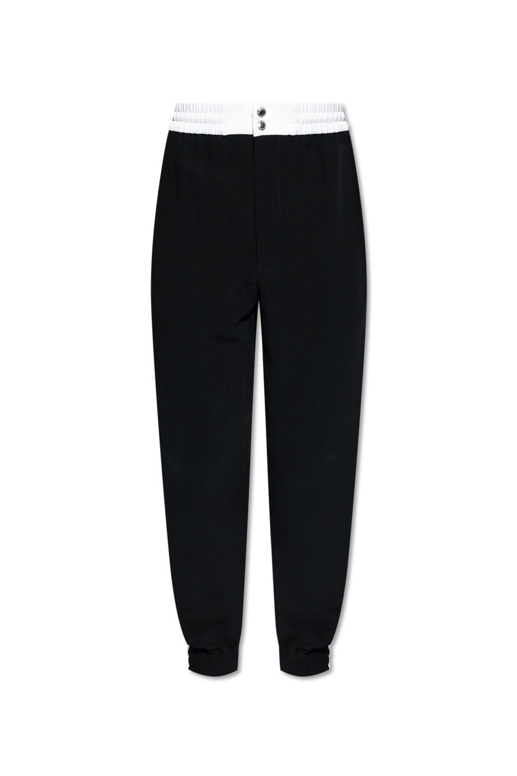 Elastic Waist Trousers In Black Product Image