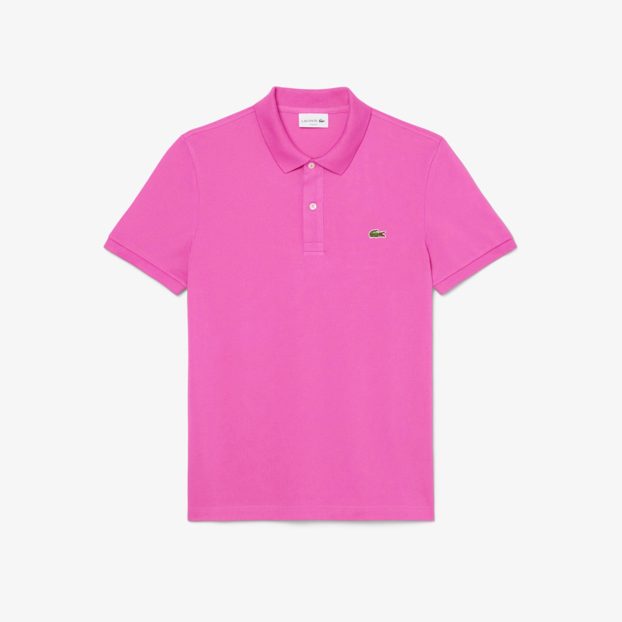 Slim Fit L.12.12 Piqué Polo Shirt Product Image