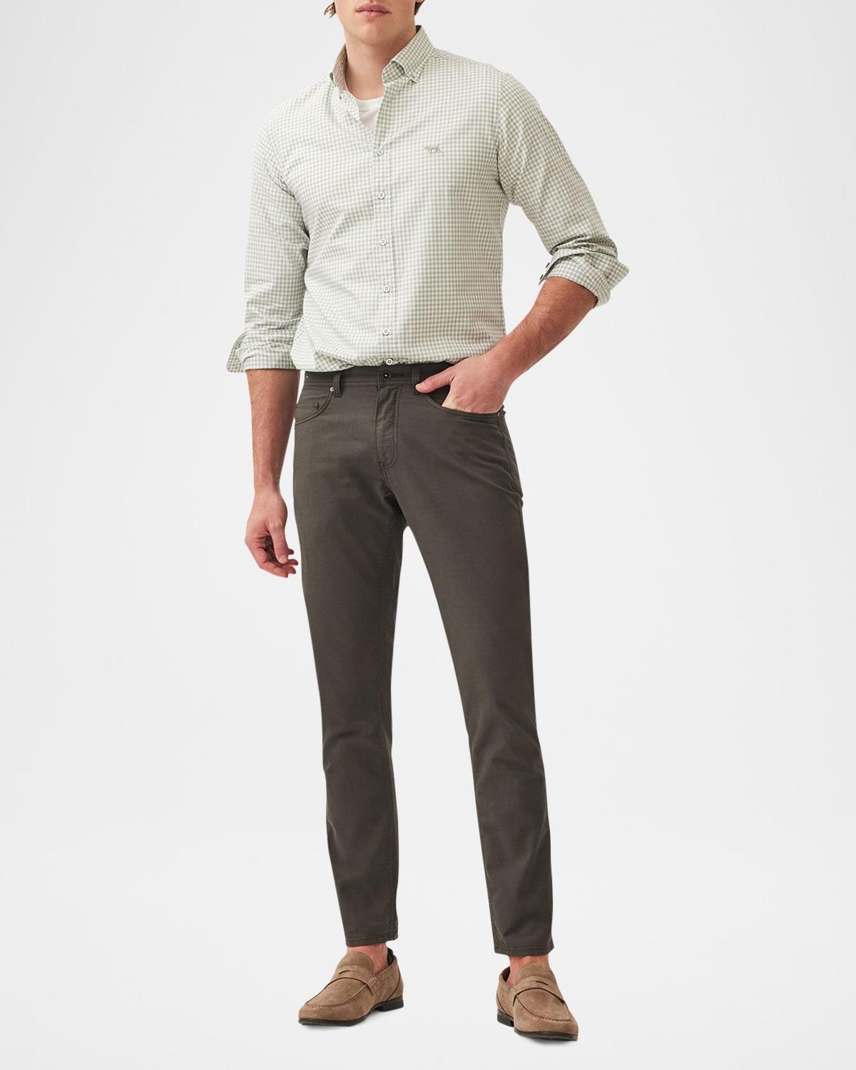 Rodd & Gunn Gunn Check Oxford Long Sleeve Slim Fit Shirt Product Image