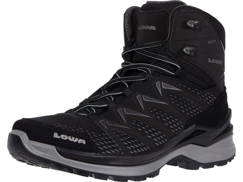 Lowa Innox Pro GTX Mid (Black/Grey) Men's Shoes Product Image