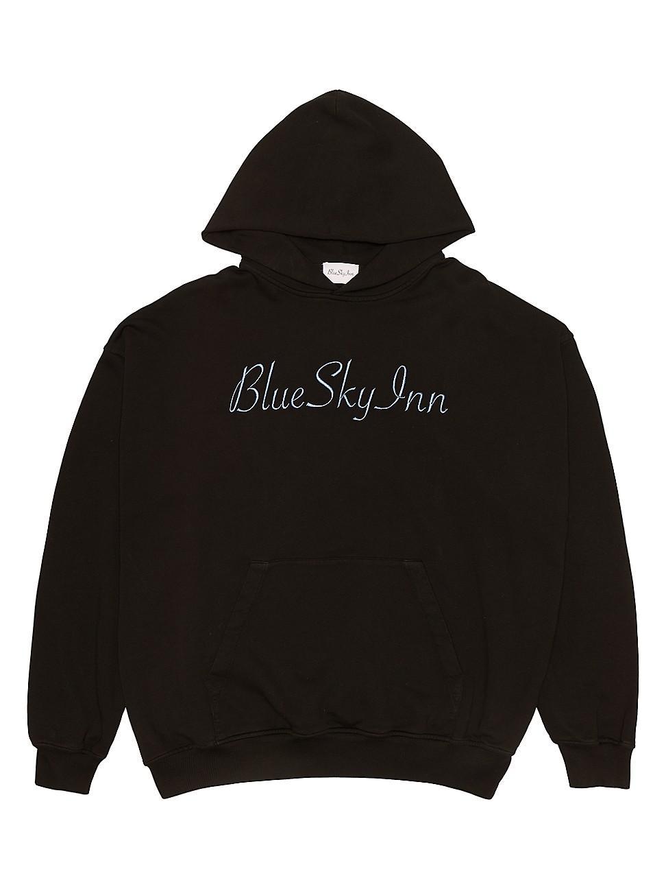 Mens Logo Embroidered Hoodie Product Image