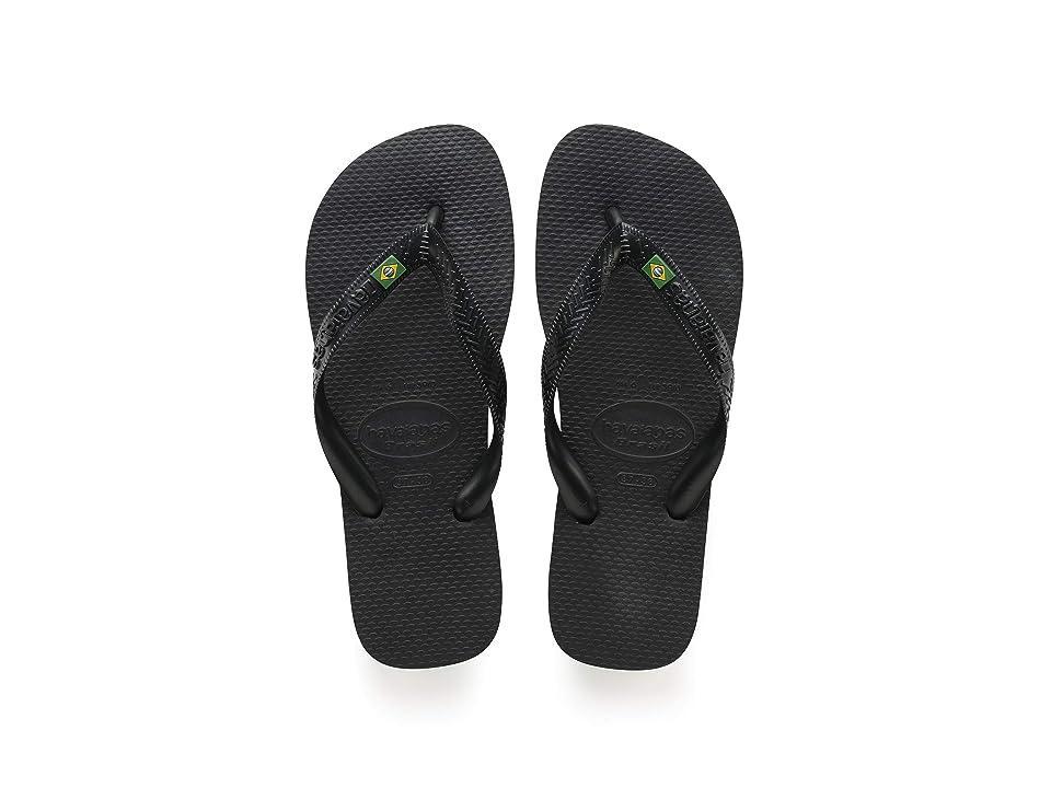 Havaianas Brazil Flip Flops (Black) Women's Sandals Product Image