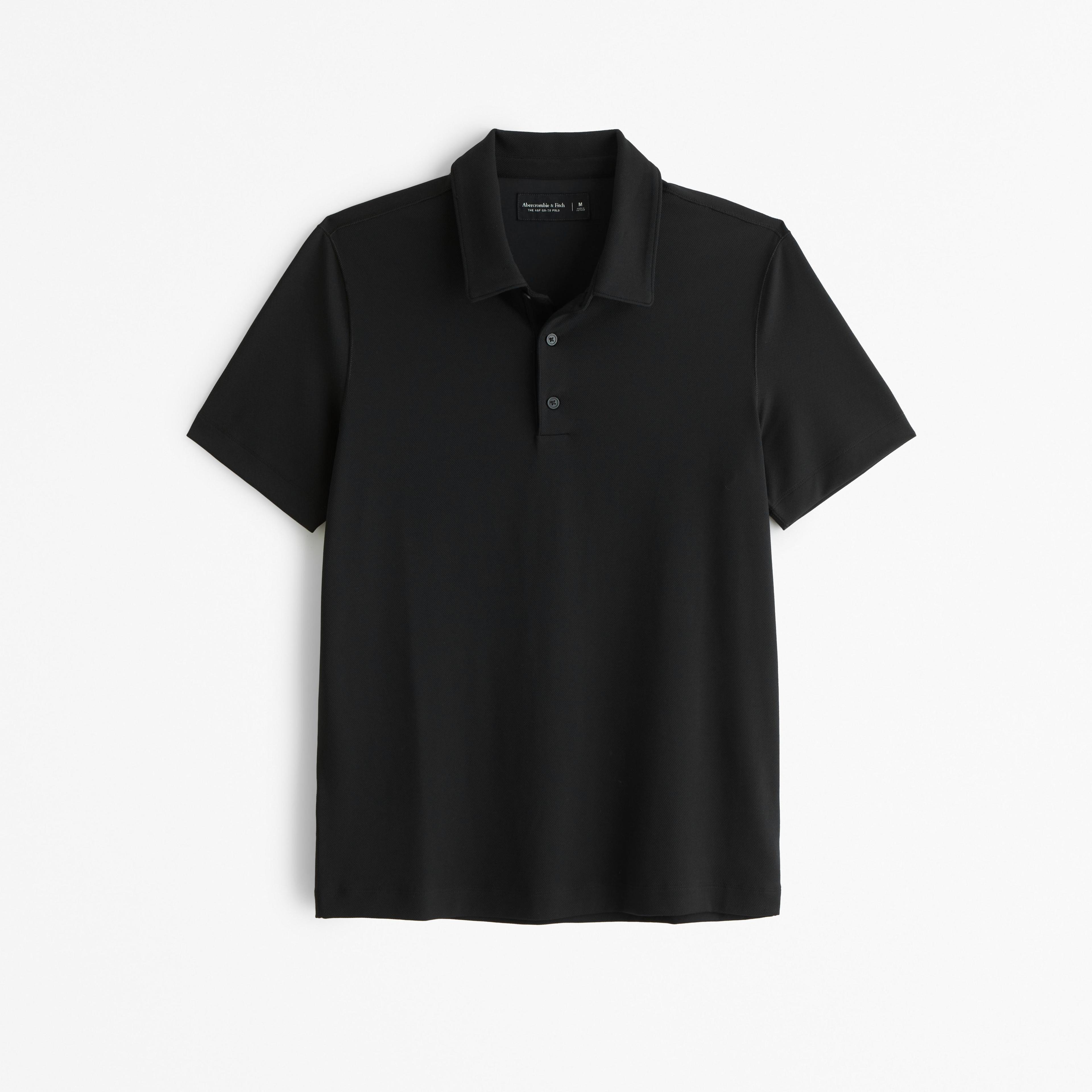 A&F Go-To Polo Product Image