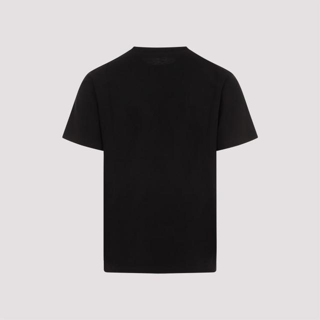 Short-sleeved T-shirt With Dg Logo Patch In Black Product Image