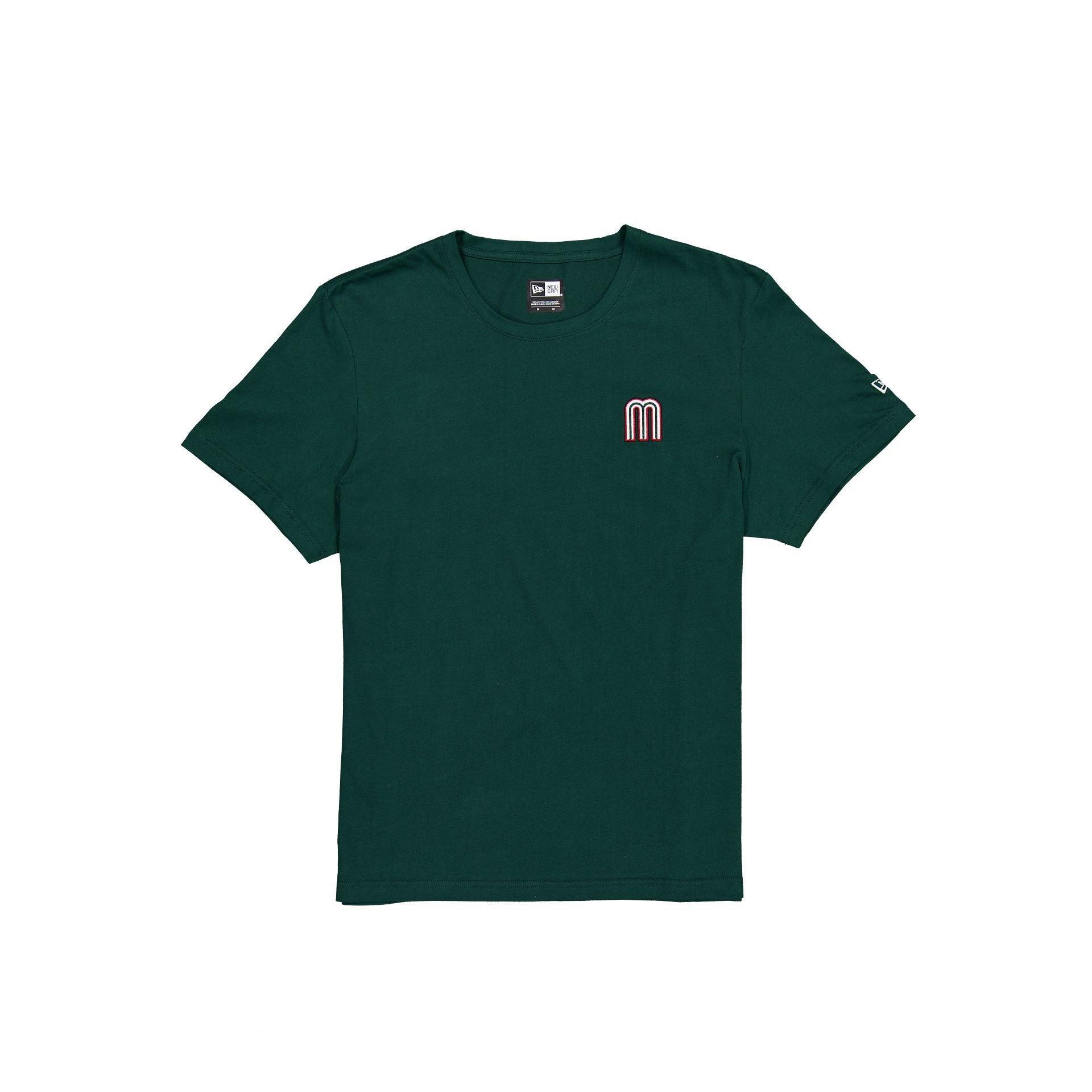 Mexico Baseball Green T-Shirt Male Product Image