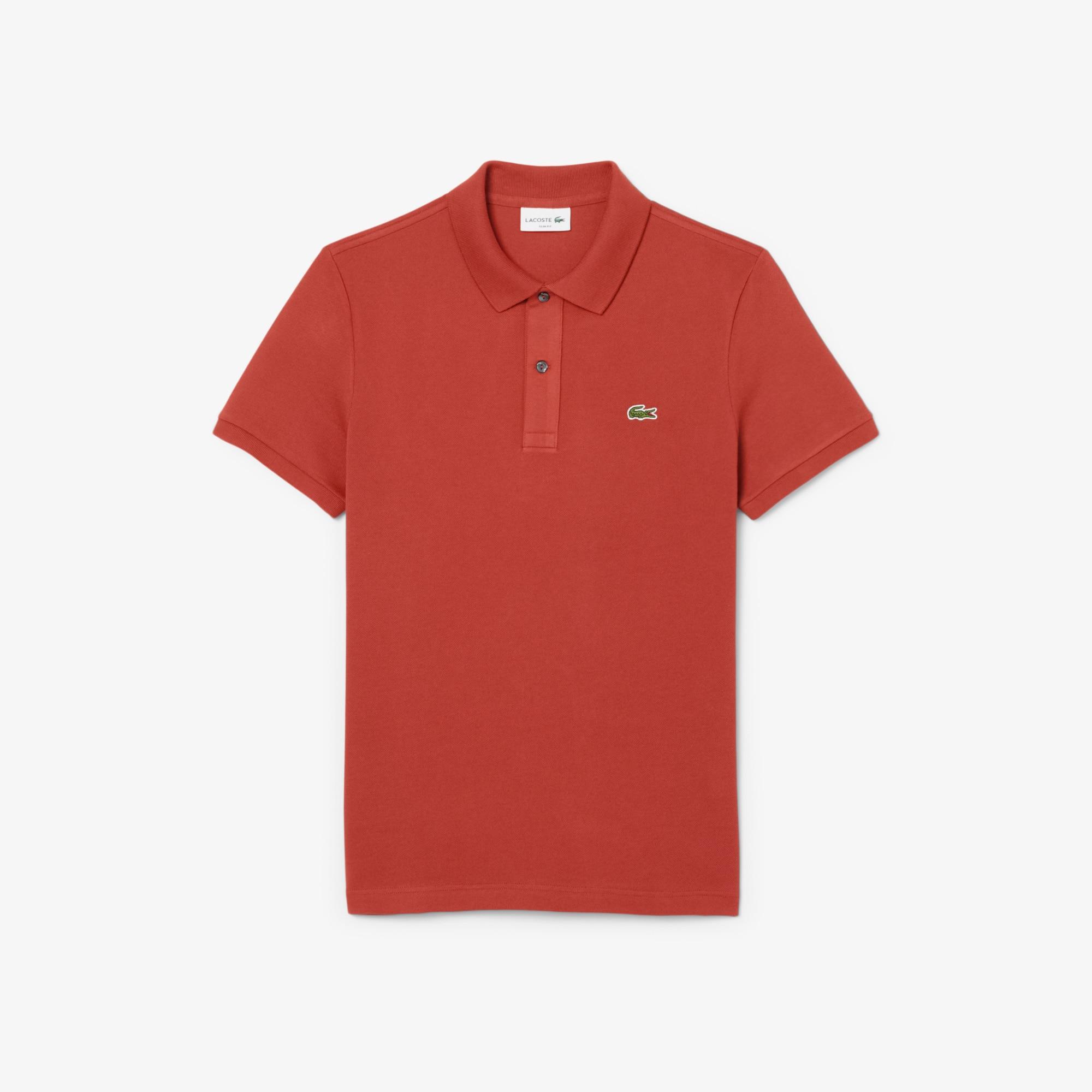 Slim Fit L.12.12 Piqué Polo Shirt Product Image