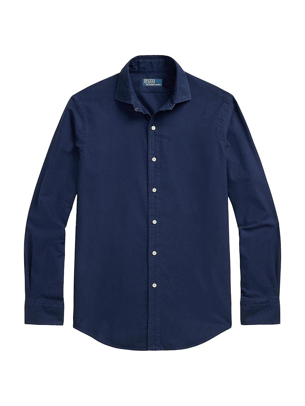 Mens Cotton Oxford Button-Up Shirt Product Image