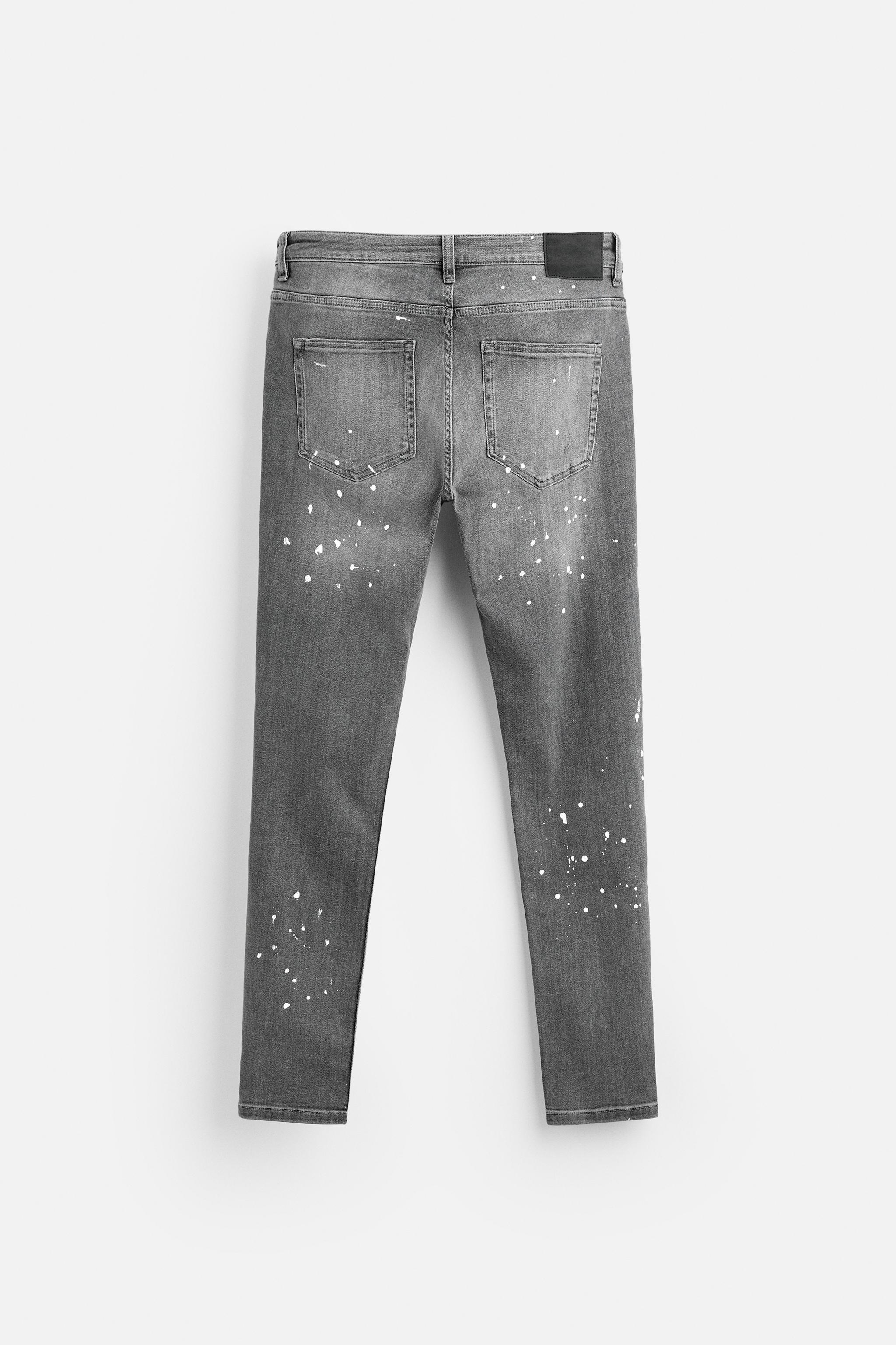 RIPPED SKINNY JEANS Product Image