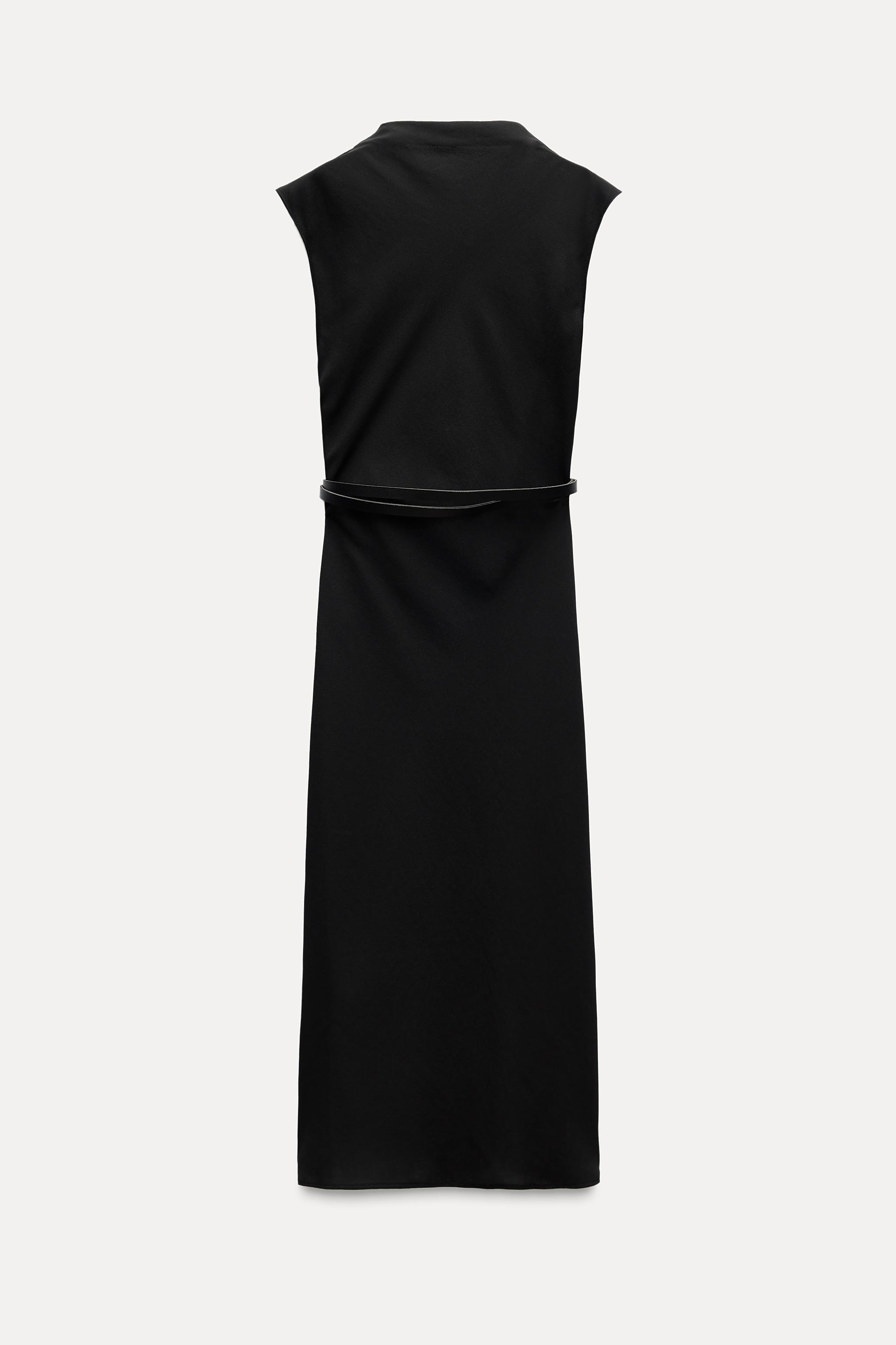 ZW COLLECTION BELTED MIDI DRESS Product Image