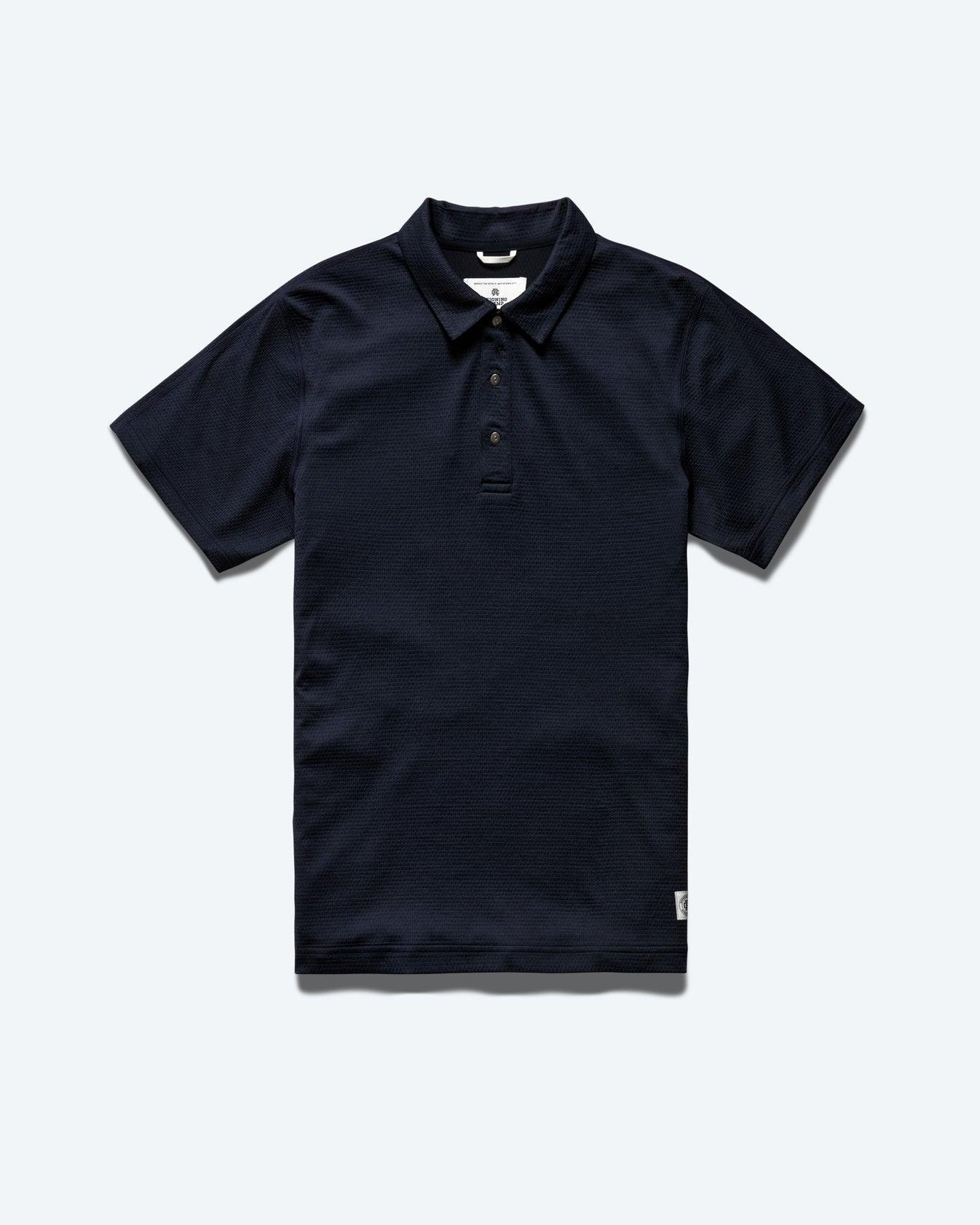 Reigning Champ Men's SOLOTEX MESH TIEBREAK POLO Product Image