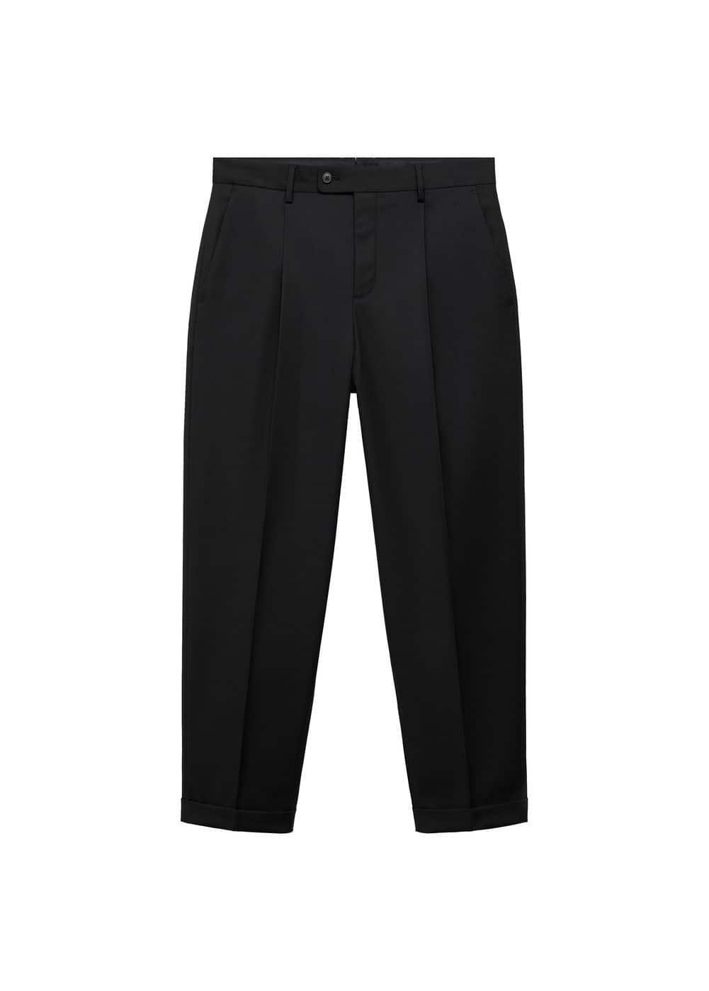 Regular fit suit pants - Men | MANGO USA Product Image