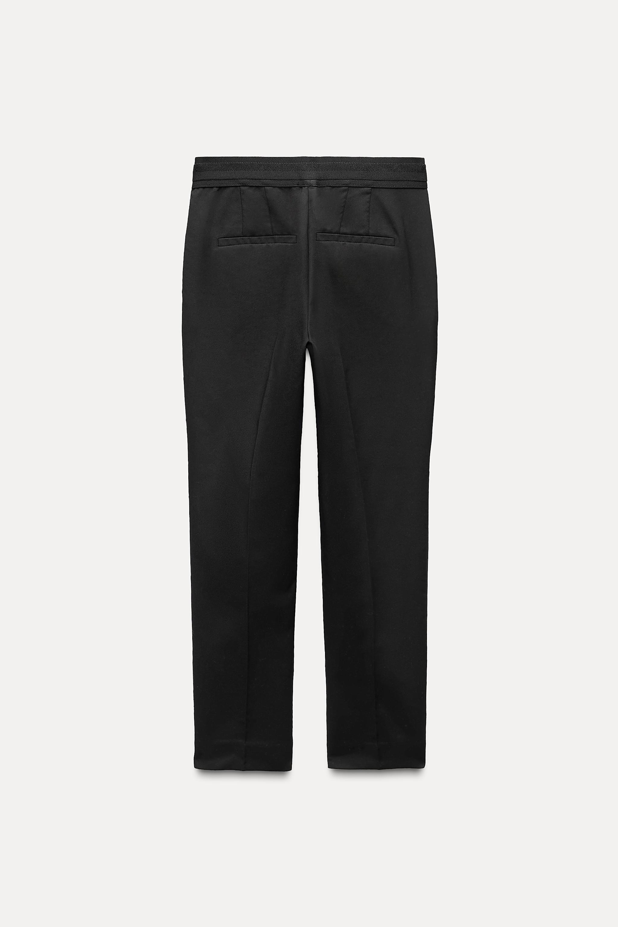 SOFT ANKLE-LENGTH PANTS Product Image