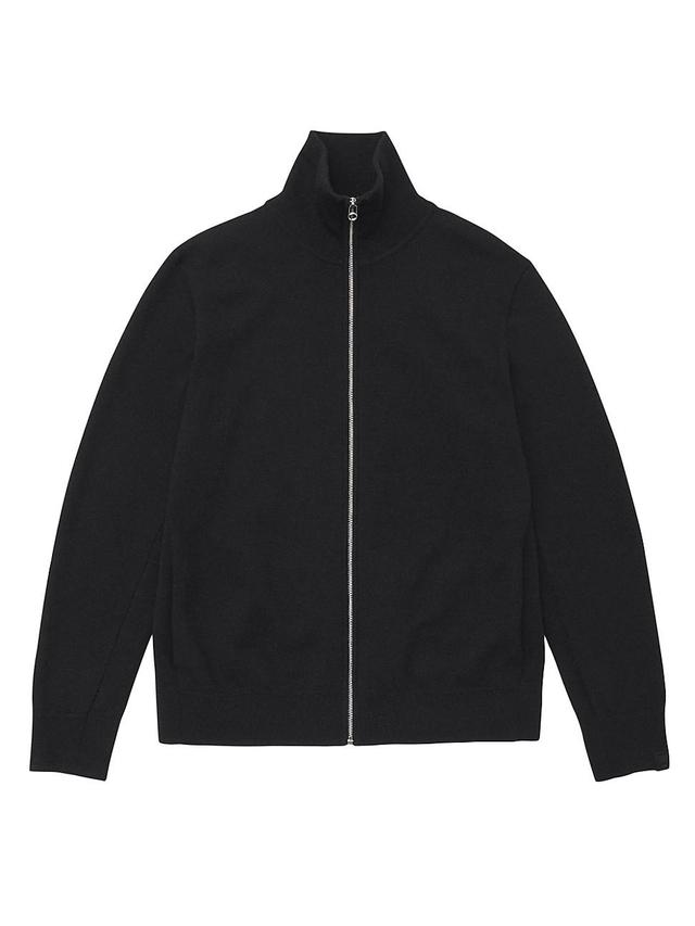 Mens York Andrew Wool-Blend Zip-Front Sweater Product Image