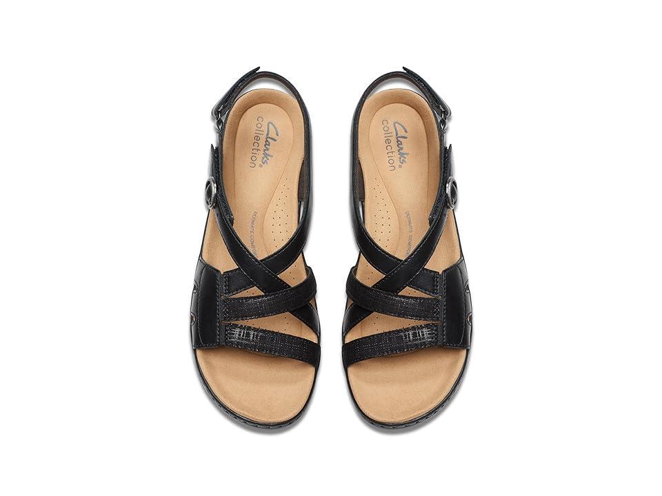 Clarks Merliah Bonita Leather) Women's Sandals Product Image