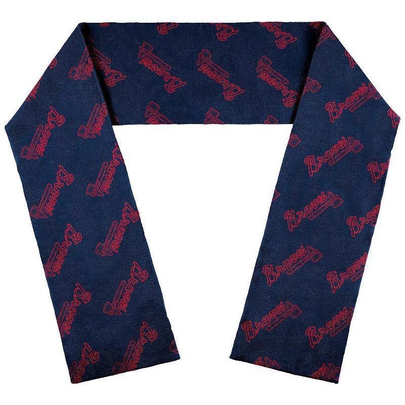 WEAR by Erin Andrews Atlanta Braves Wordmark Scarf Product Image