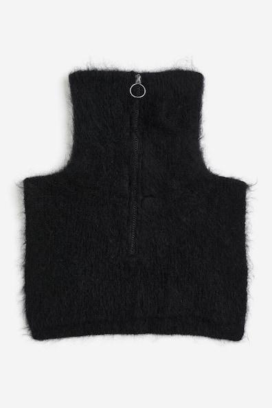 Mohair-blend Turtleneck Collar Product Image