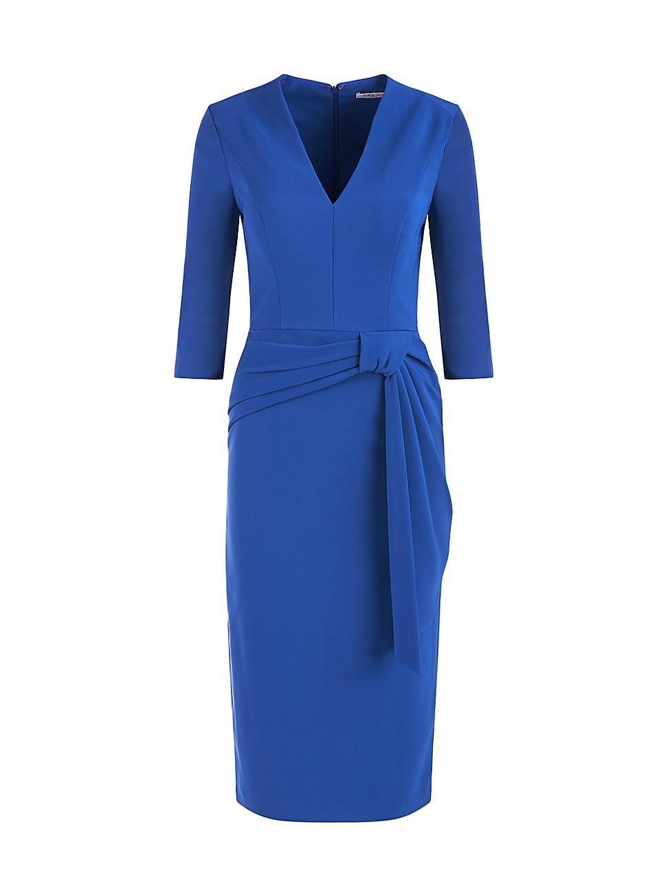 Womens Londyn Crepe Midi Dress Product Image