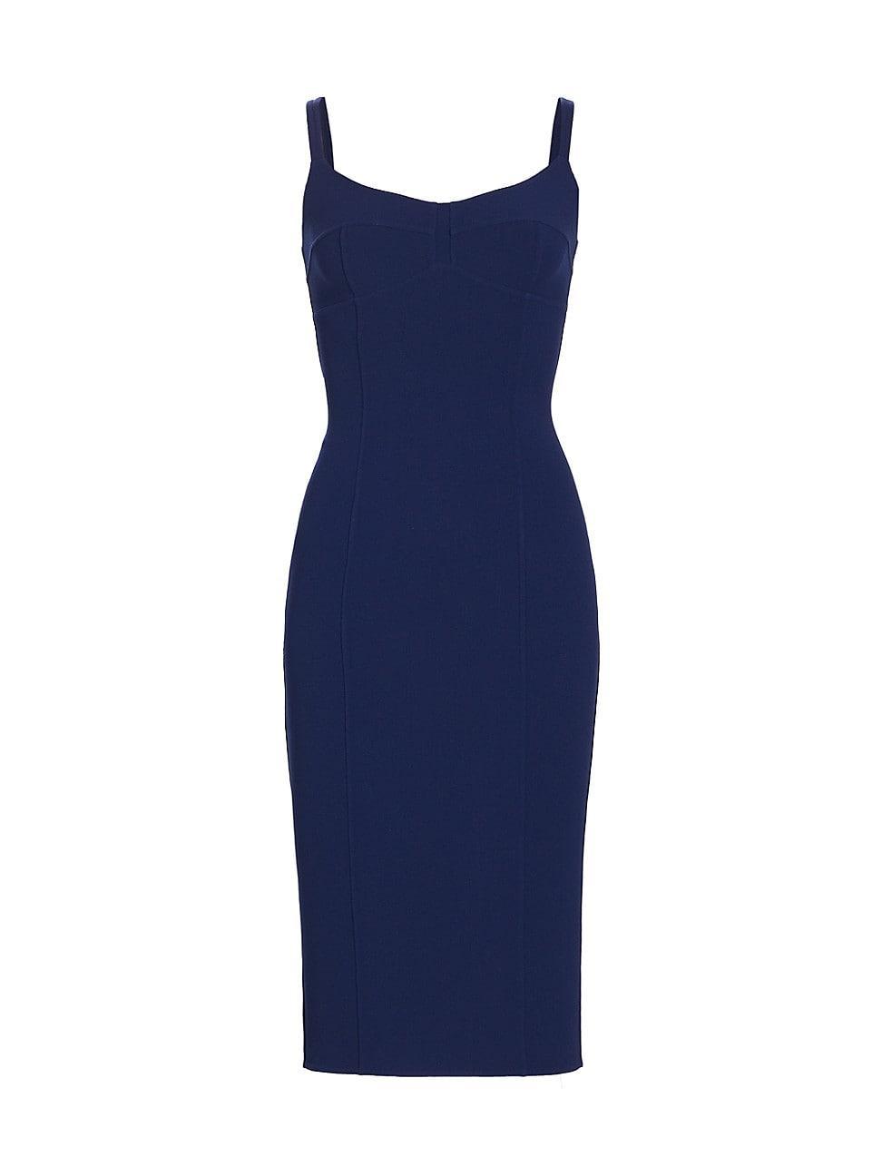 Womens Wool-Blend Slip Sheath Dress Product Image