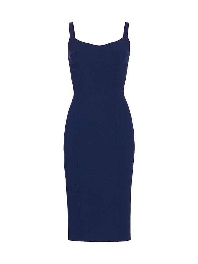 Womens Wool-Blend Slip Sheath Dress Product Image