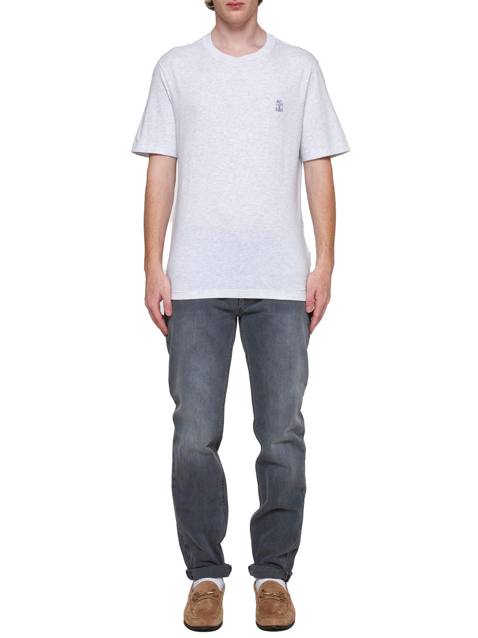 T-shirt In Beige Product Image