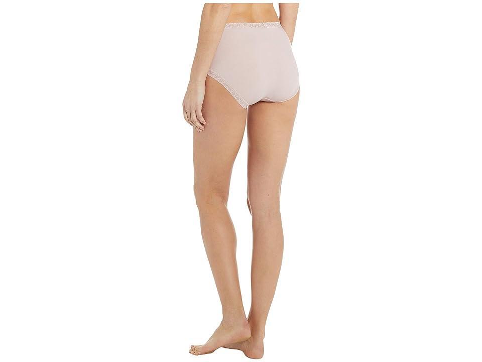 Natori Bliss Lace-Trim High Rise Cotton Brief 755058 Product Image