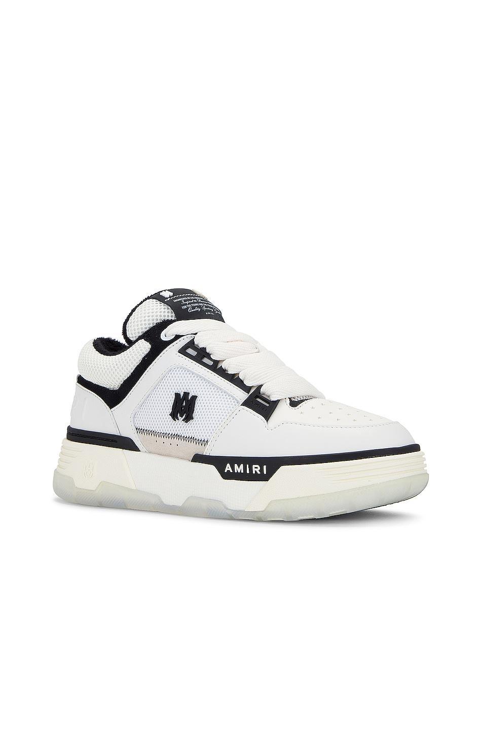 Amiri MA-1 Sneaker in White & Black - White. Size 41 (also in 40, 43, 44, 46). Product Image