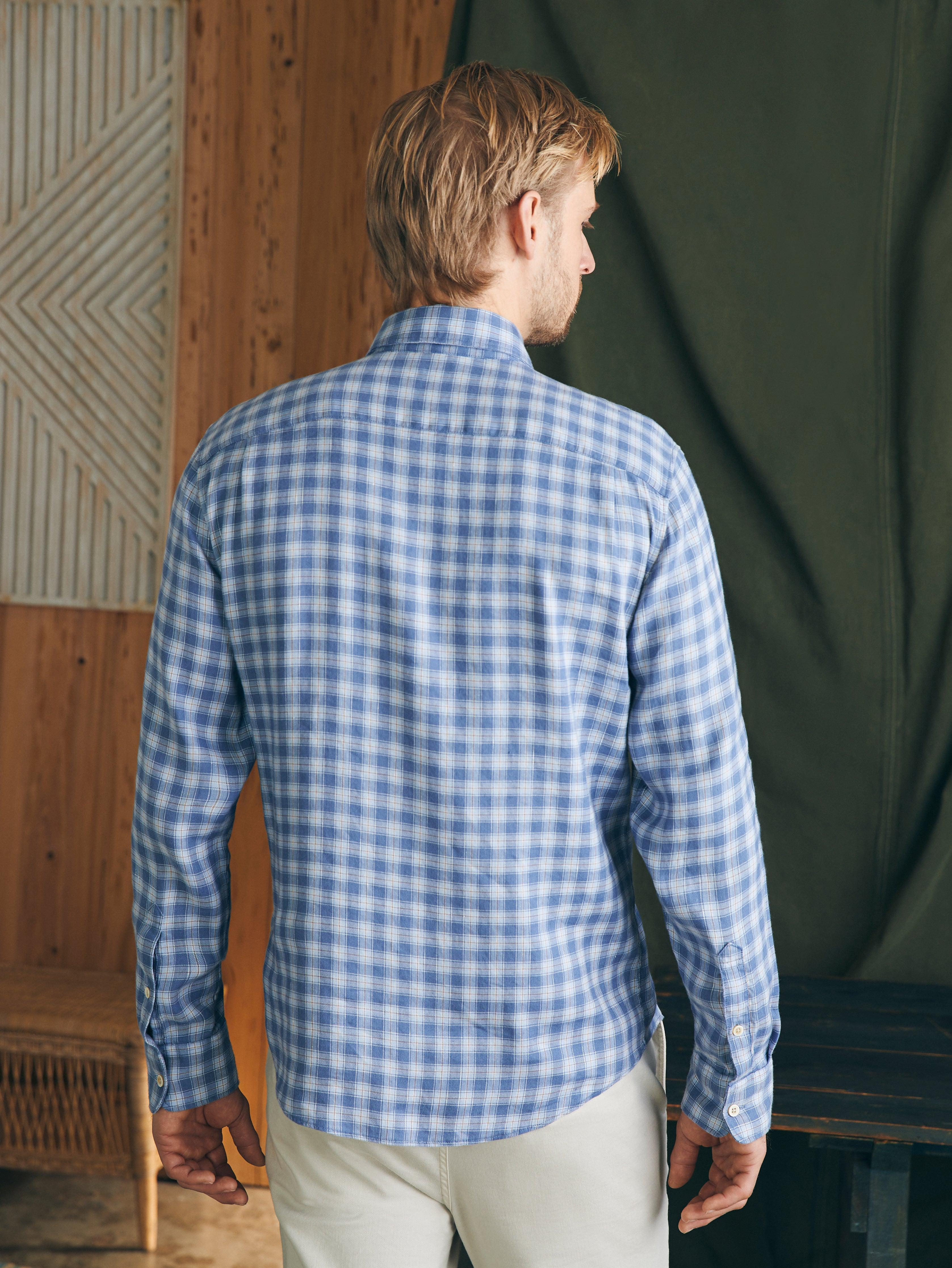 Weekend Blend Shirt - Rockville Blue Plaid Product Image