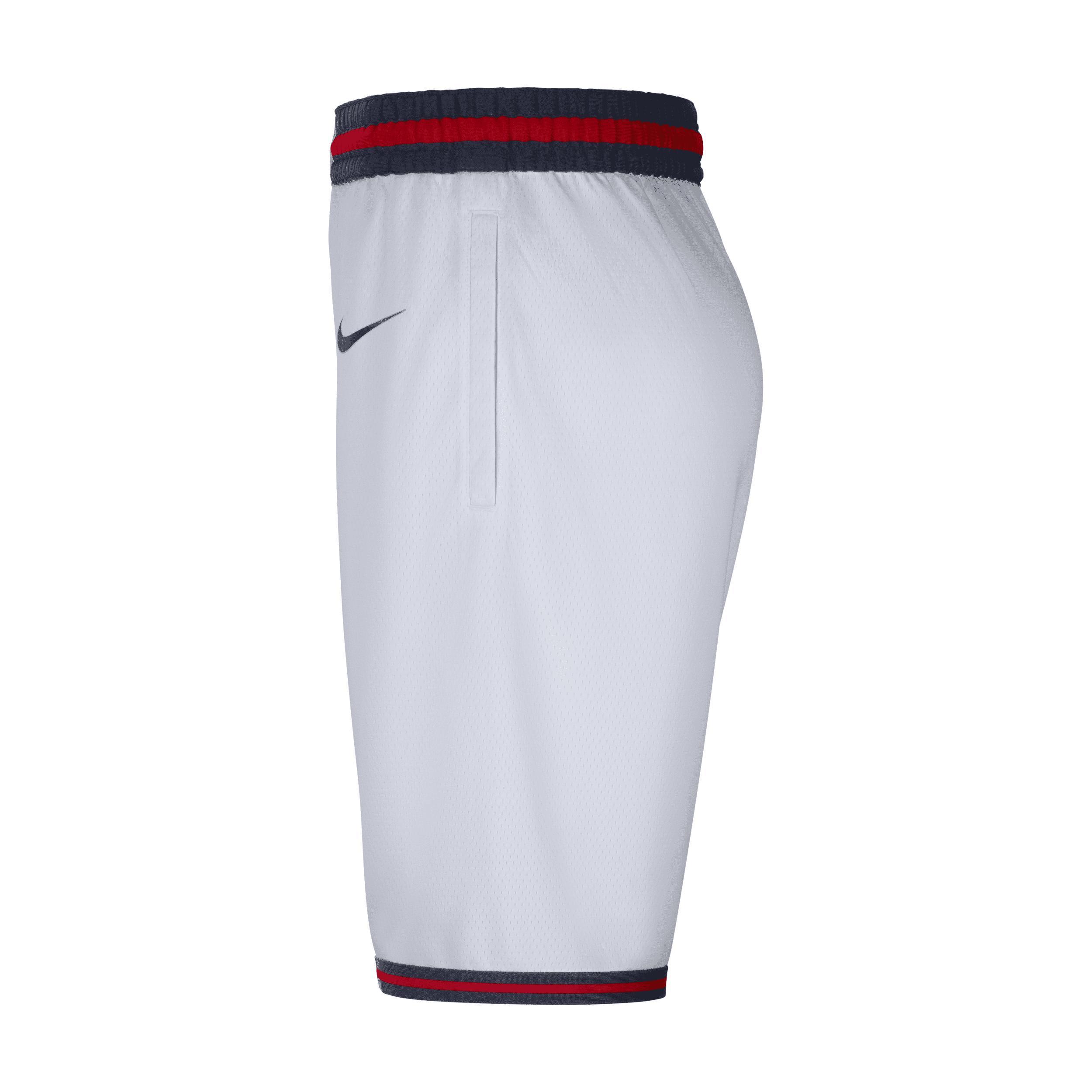 Mens Nike White Gonzaga Bulldogs Limited Basketball Performance Shorts Product Image