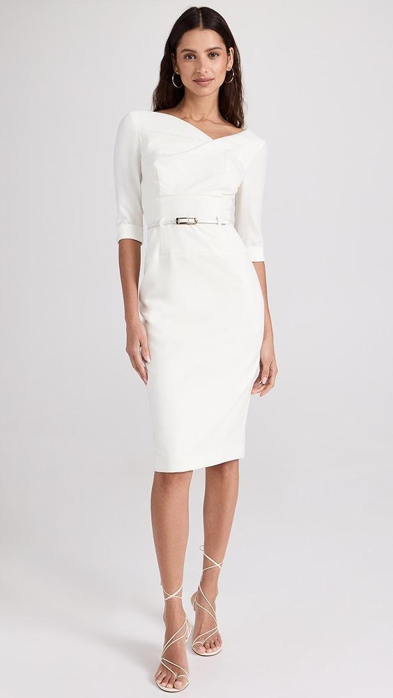 Black Halo 3/4 Sleeve Jackie O Dress | Shopbop Product Image