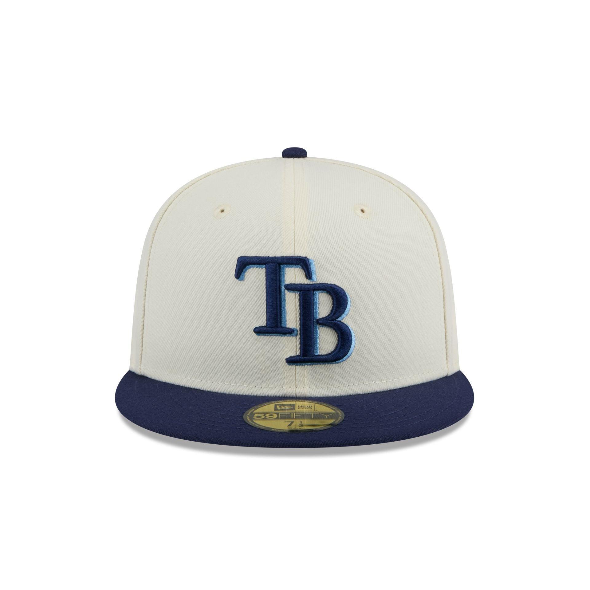 Tampa Bay Rays Chrome 59FIFTY Fitted Hat Male Product Image