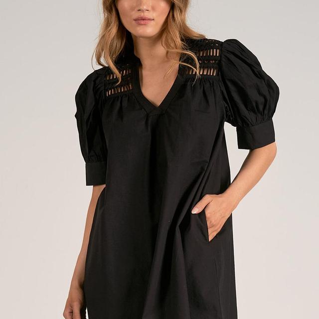 Puff Sleeve Mini Dress Product Image