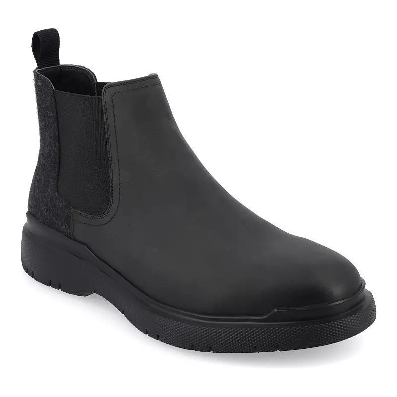 Thomas & Vine Tilton Mens Water-Resistant Tru Comfort Foam Plain Toe Chelsea Boots Product Image