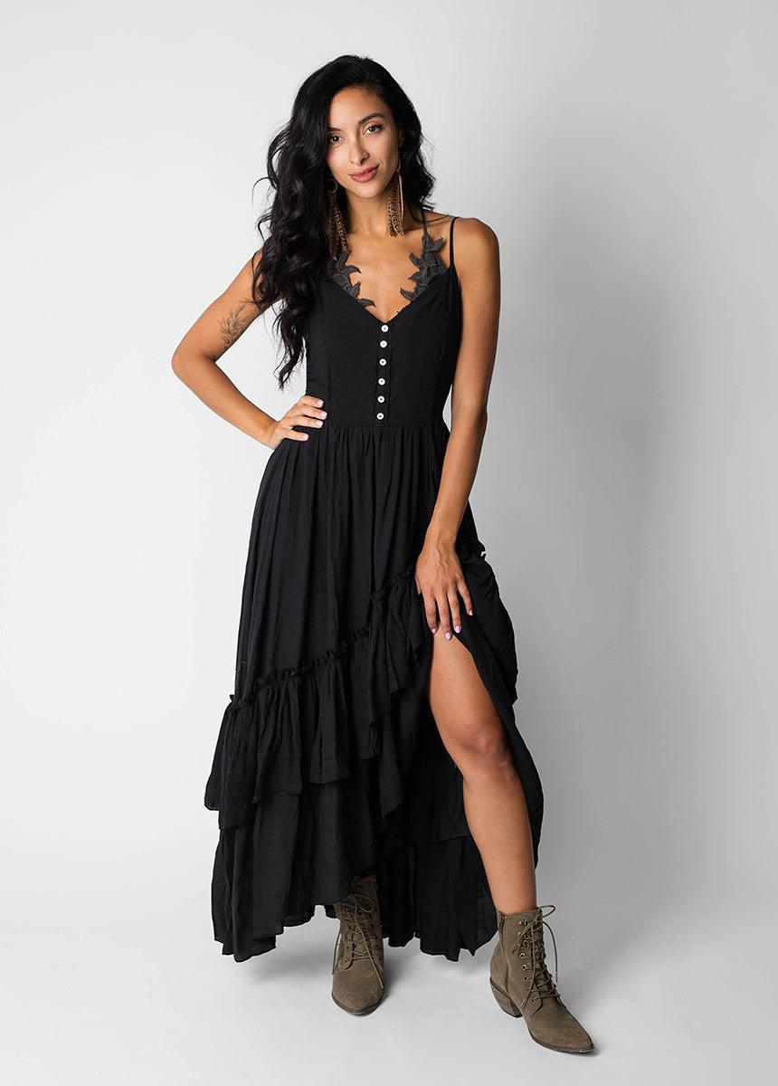 Everlie Dress in Black Product Image