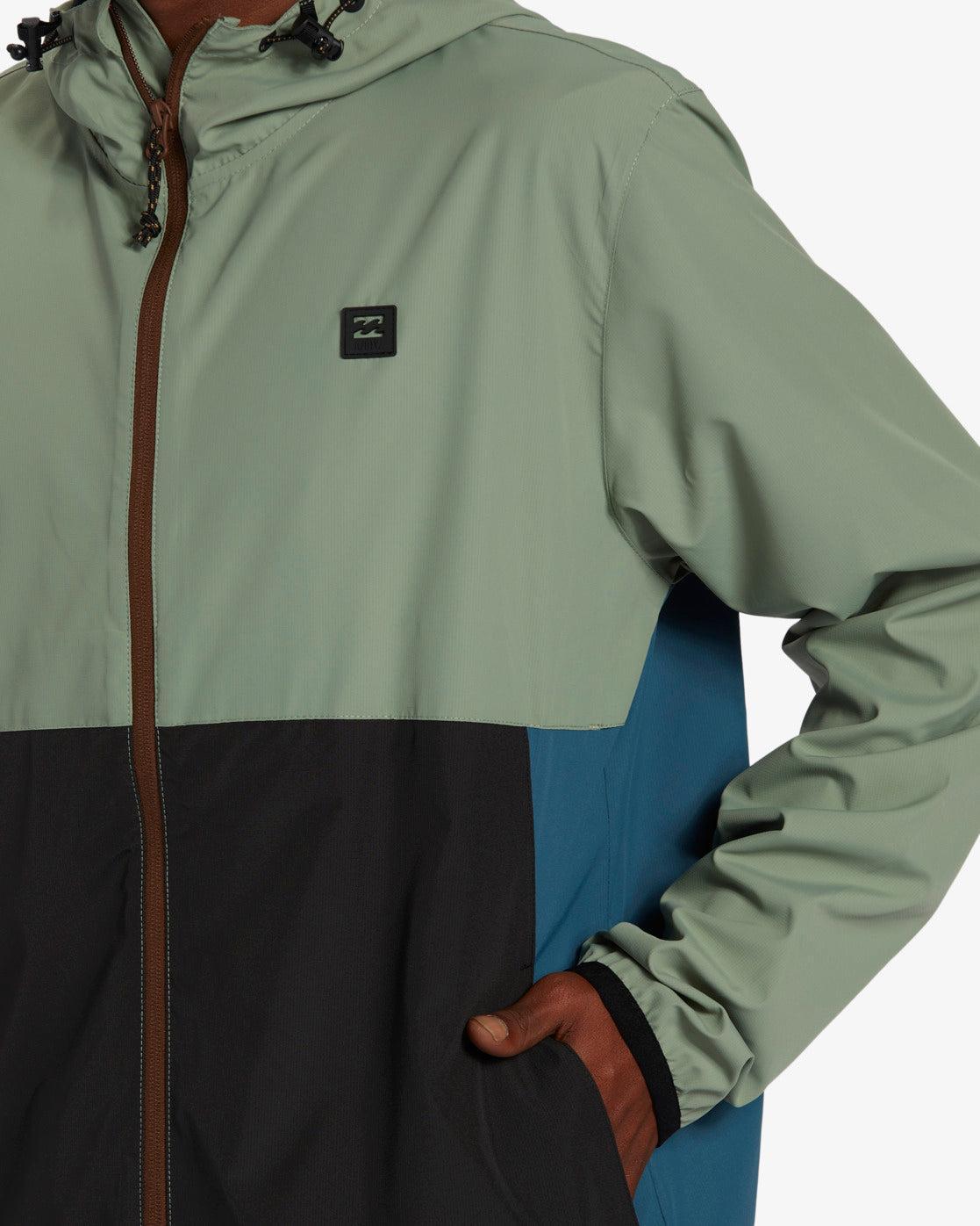 A/Div Transport Windbreaker Jacket - Sage Male Product Image