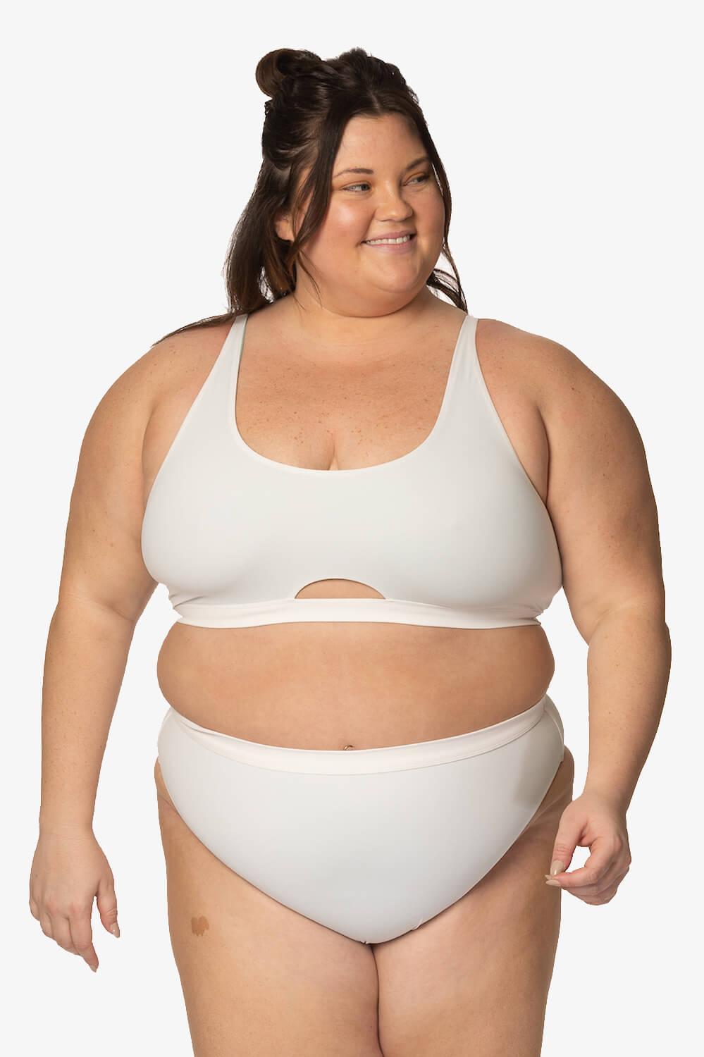 Amelia Bikini Top - White Product Image