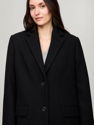 Classic Wool-Blend Coat Product Image